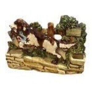 Vintage McCoy Pottery Retriever BIRD HUNTING DOG "No Hunting" Planter 12" x 8" 1
